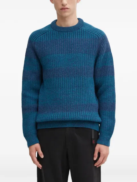 Barbour Saddle striped crew-neck sweater