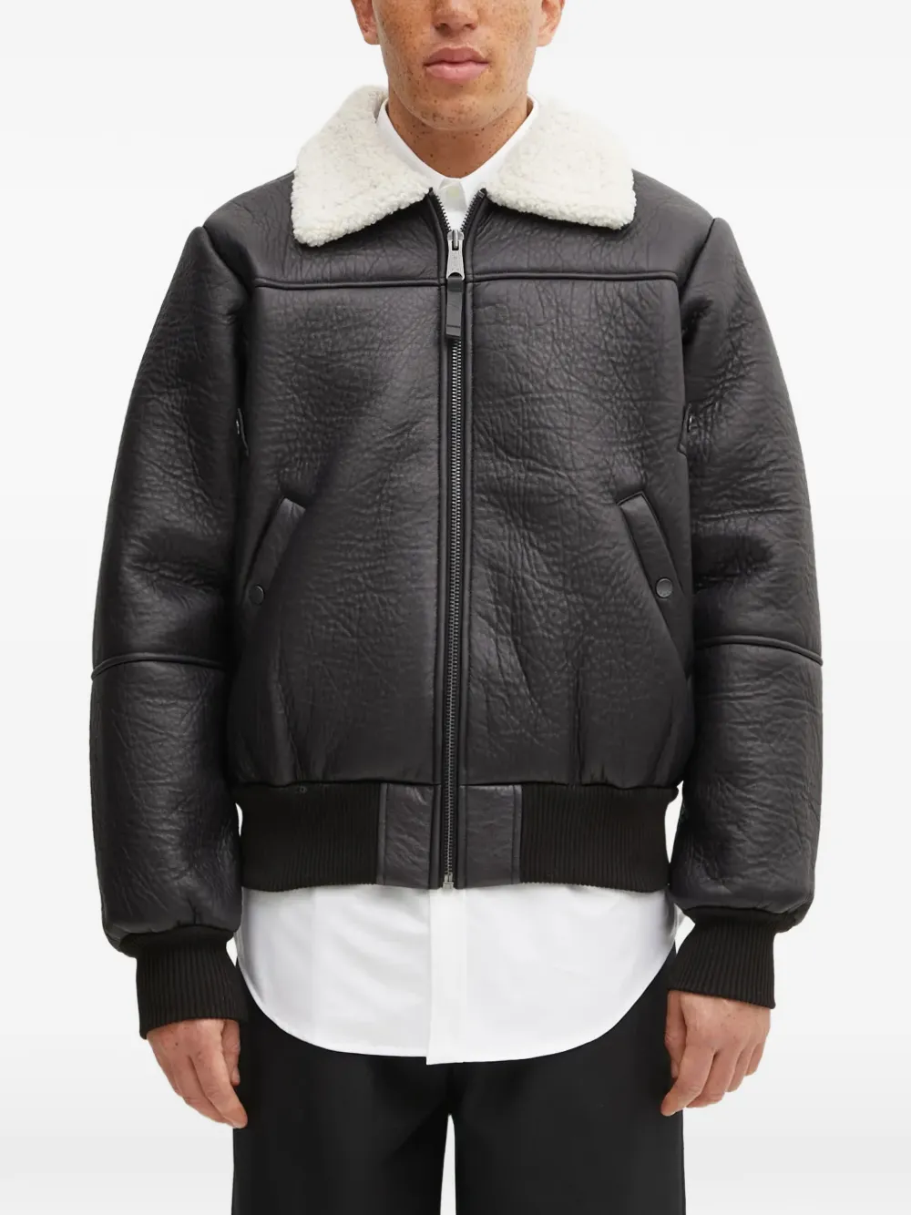 Alpha Industries B-15 bomber jacket - Nero