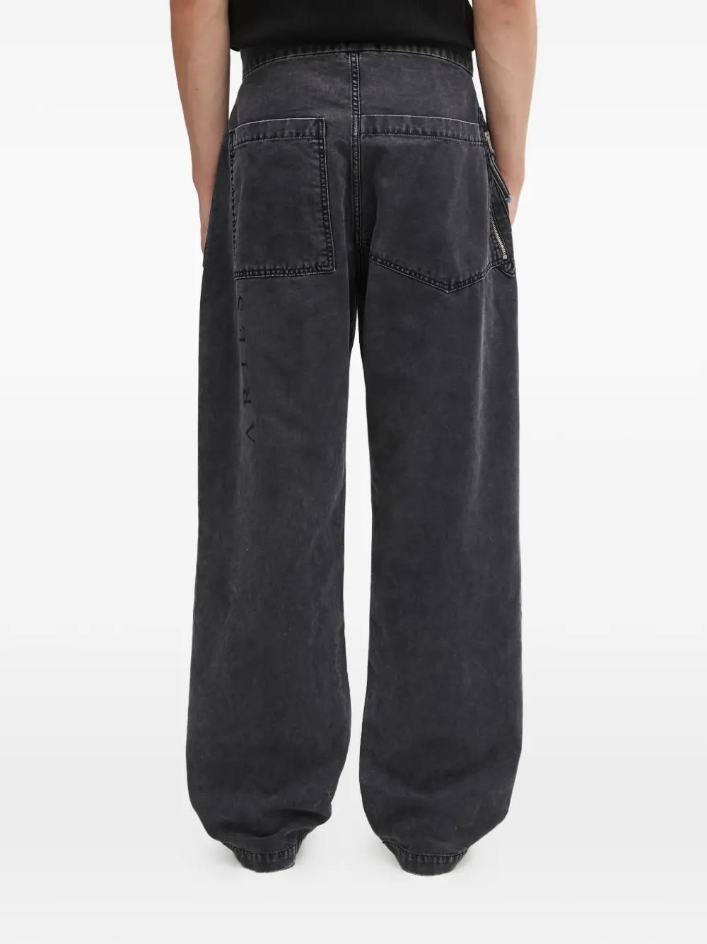 Aries Jeans met ritssluiting Zwart
