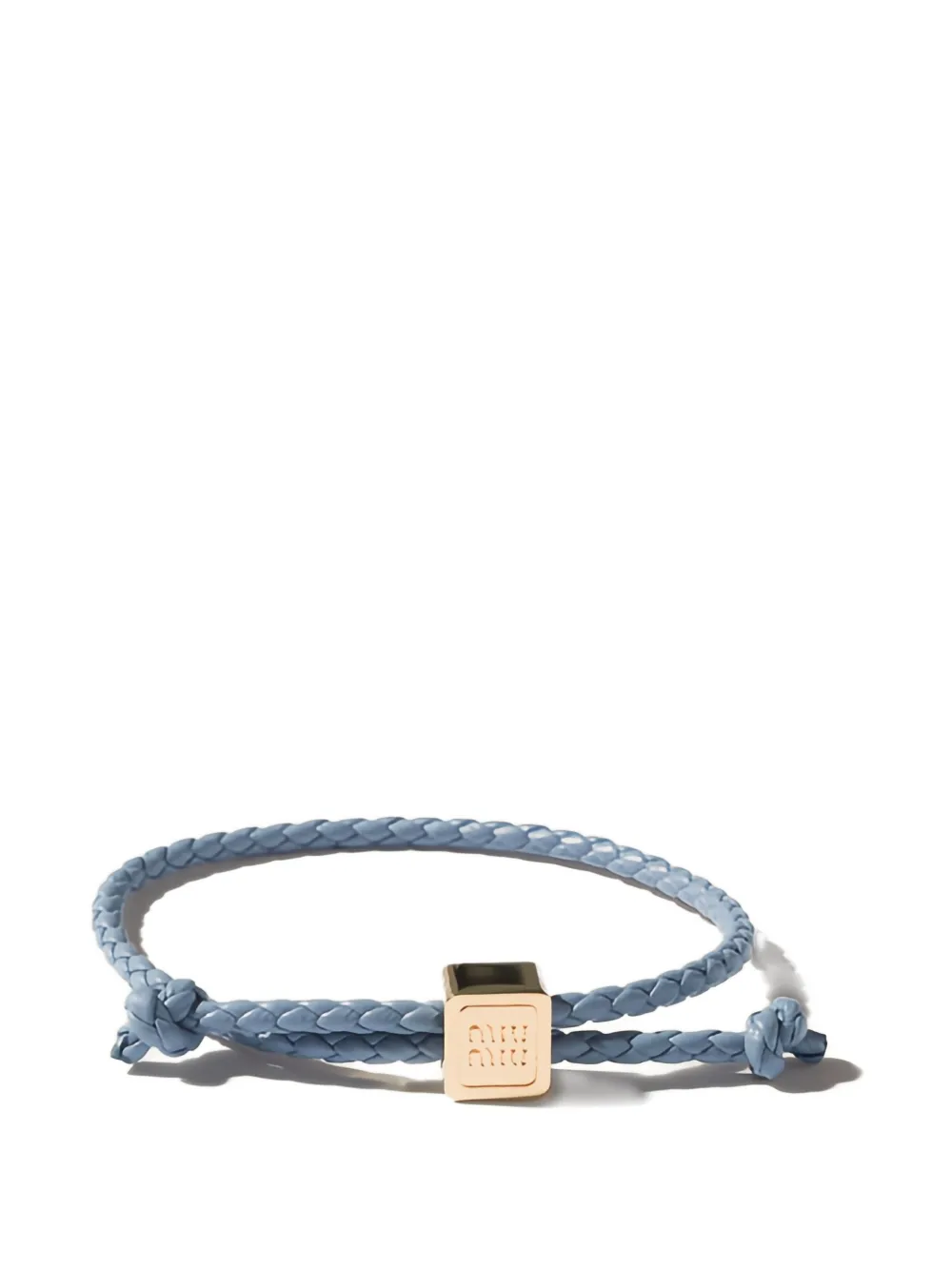 Miu Miu leather bracelet - Oro