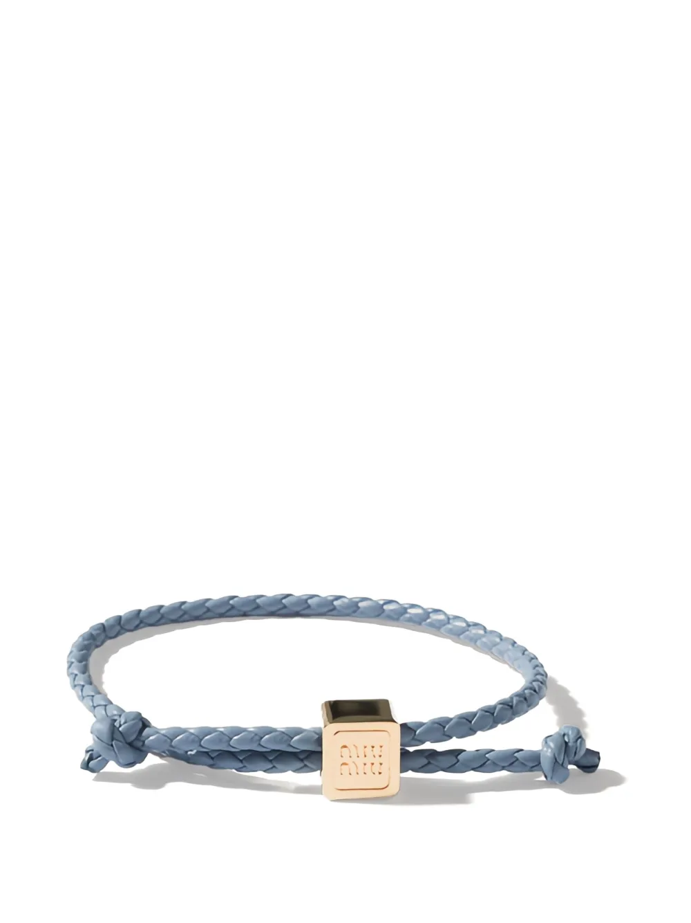 Miu Miu leather bracelet - Oro