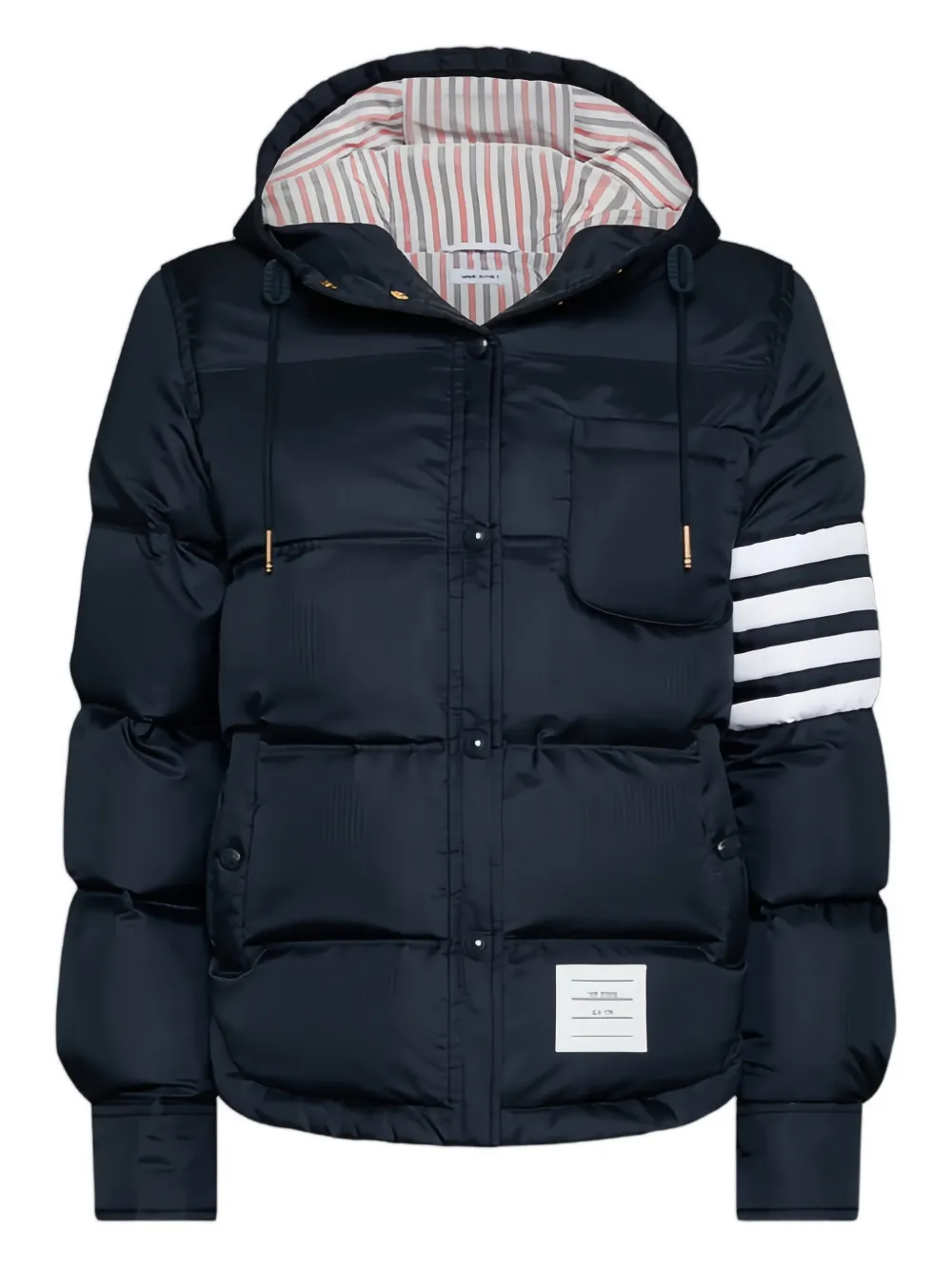 Thom Browne down hooded jacket | Blue | Image 1