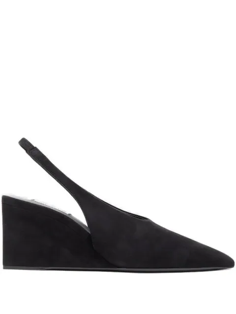 Alaïa Spitze Cube Slingback-Pumps mit Wedge-Absatz