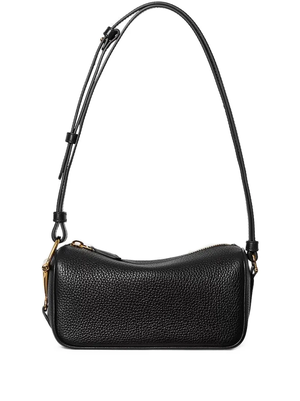 Gucci Borsa a spalla Half Horsebit mini - Nero