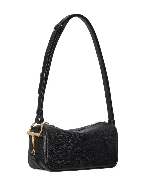Gucci ハーフホースビット ショルダーバッグ ミニ | ブラック
