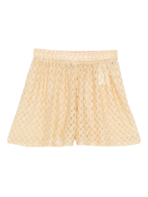 Missoni shorts de encaje