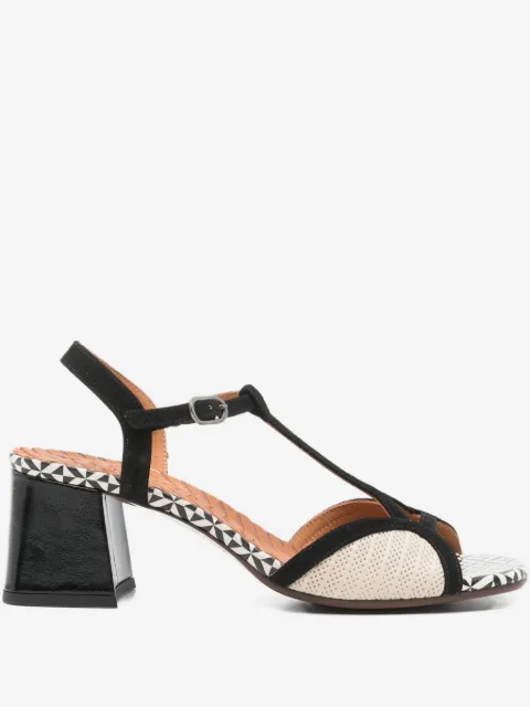 Chie Mihara Lupika T-strap patterned sandals