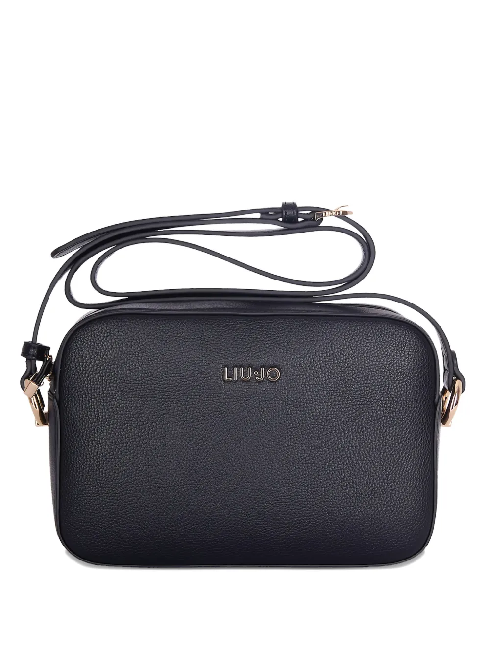 Liu •jo Logo-plaque Cross Body Bag In Black