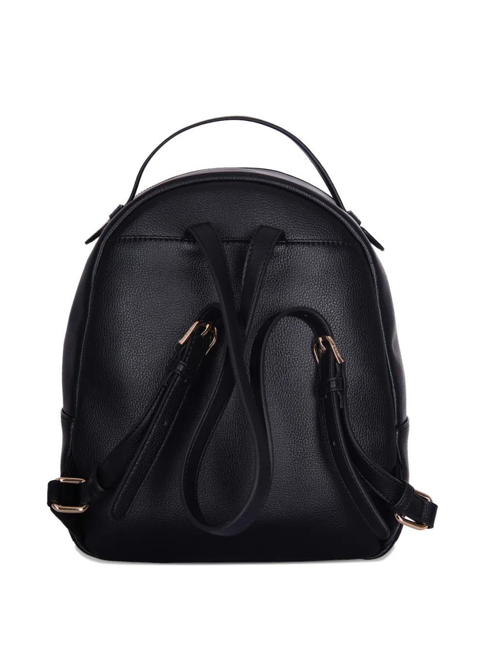 Liu •jo Logo-detail Zip-up Backpack In Black