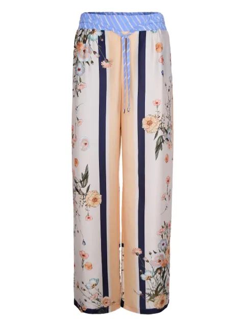 LIU JO floral-pattern palazzo pants