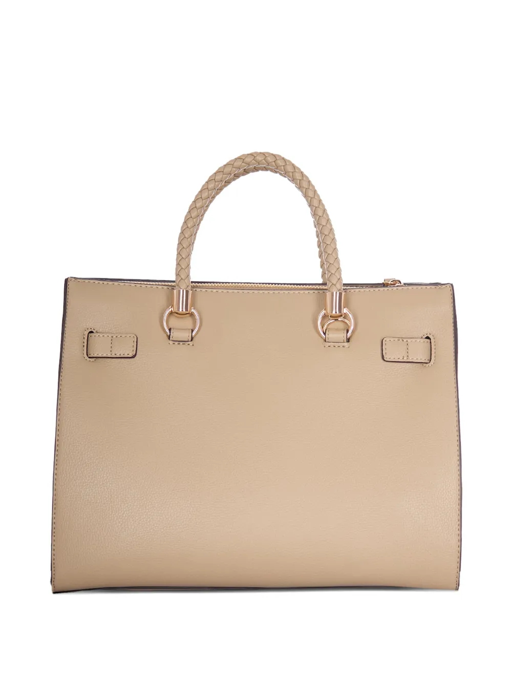 LIU JO braided-handle tote bag - Beige