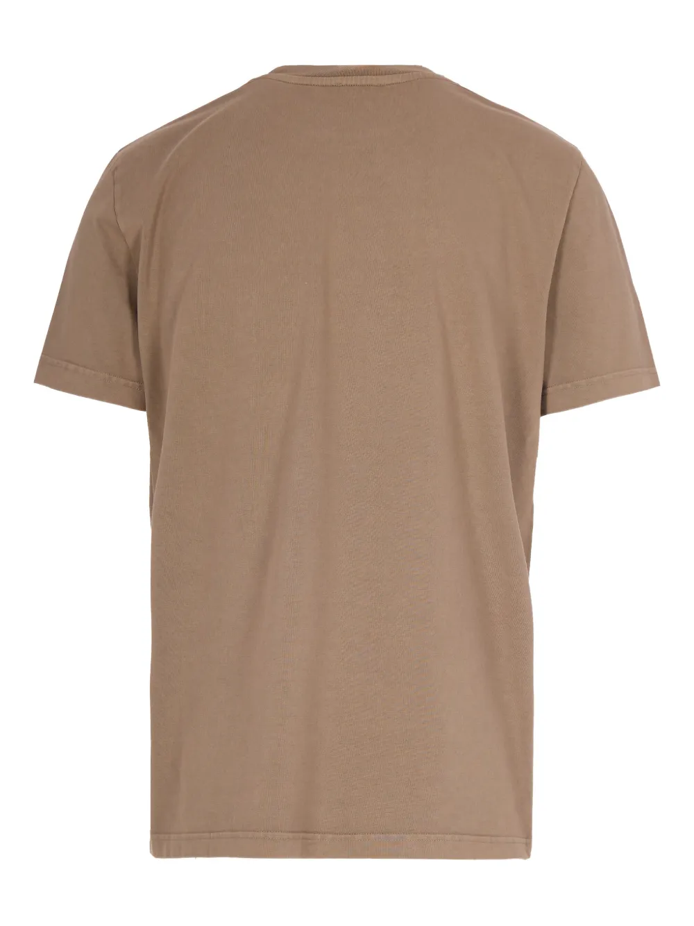 A.P.C. logo-detail crew-neck T-shirt - Beige