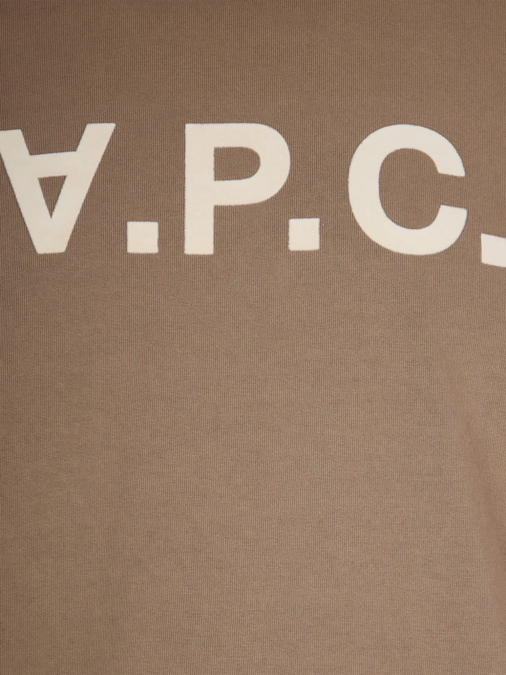  A.p.c. Vpc Cotton T-shirt - Neutrals 
