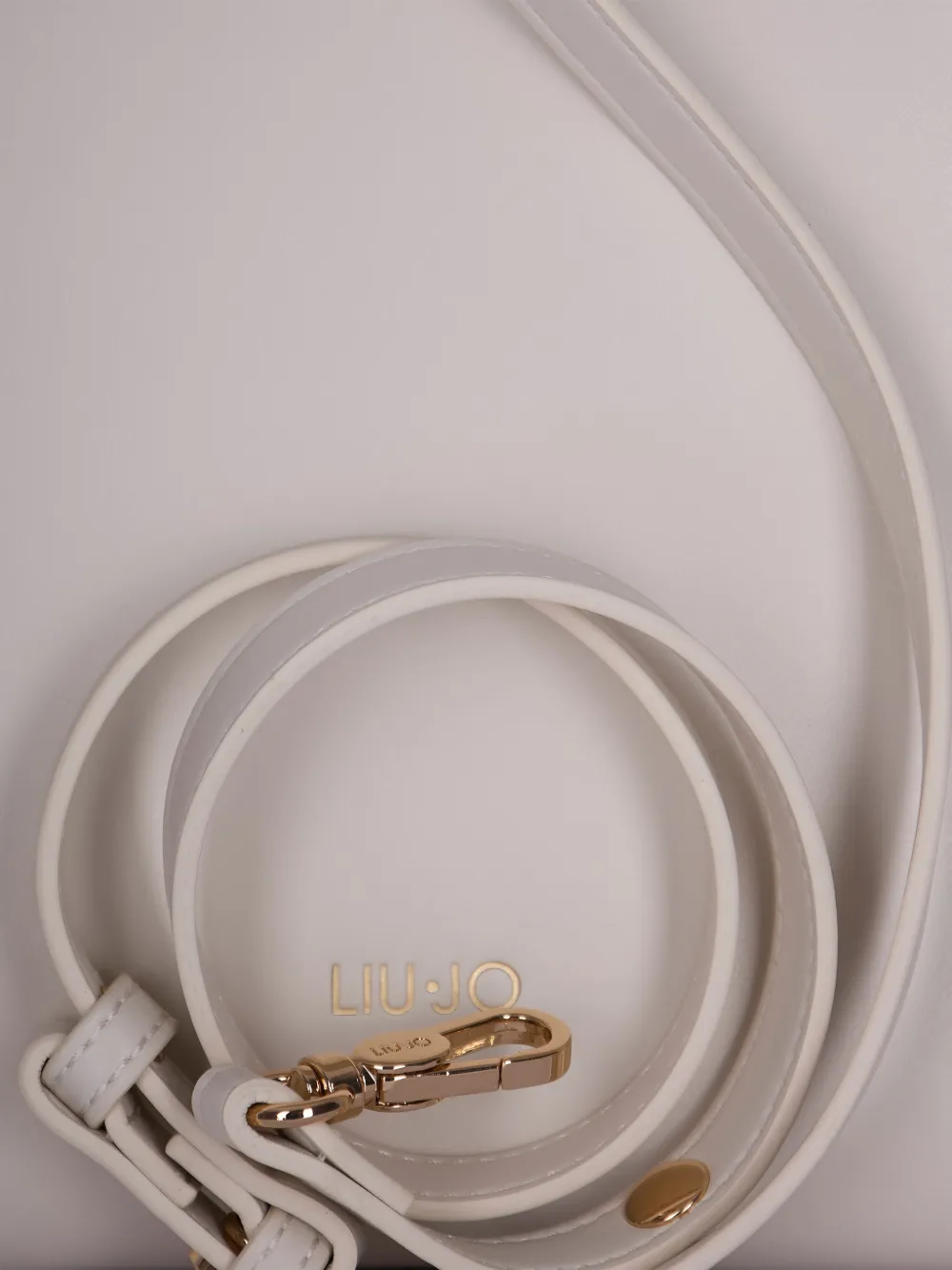 LIU JO Schoudertas met logo Beige