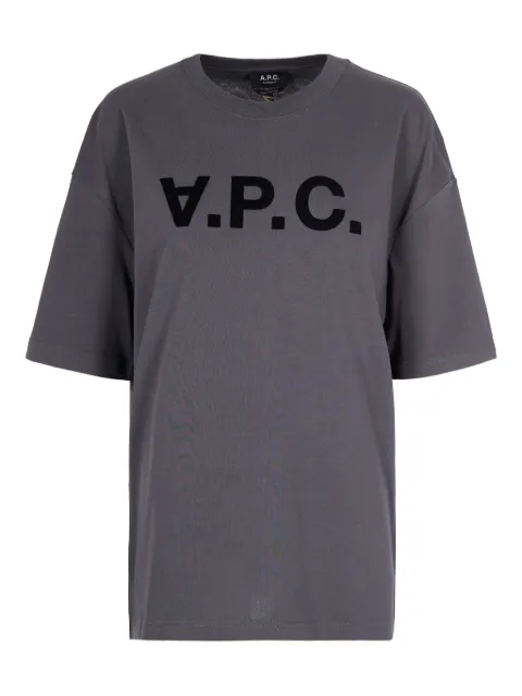 A.P.C. logo-detail T-shirt