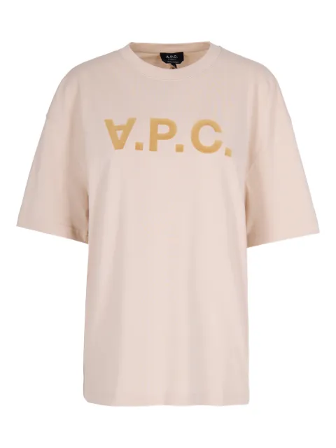 A.P.C. short-sleeve logo-detail T-shirt