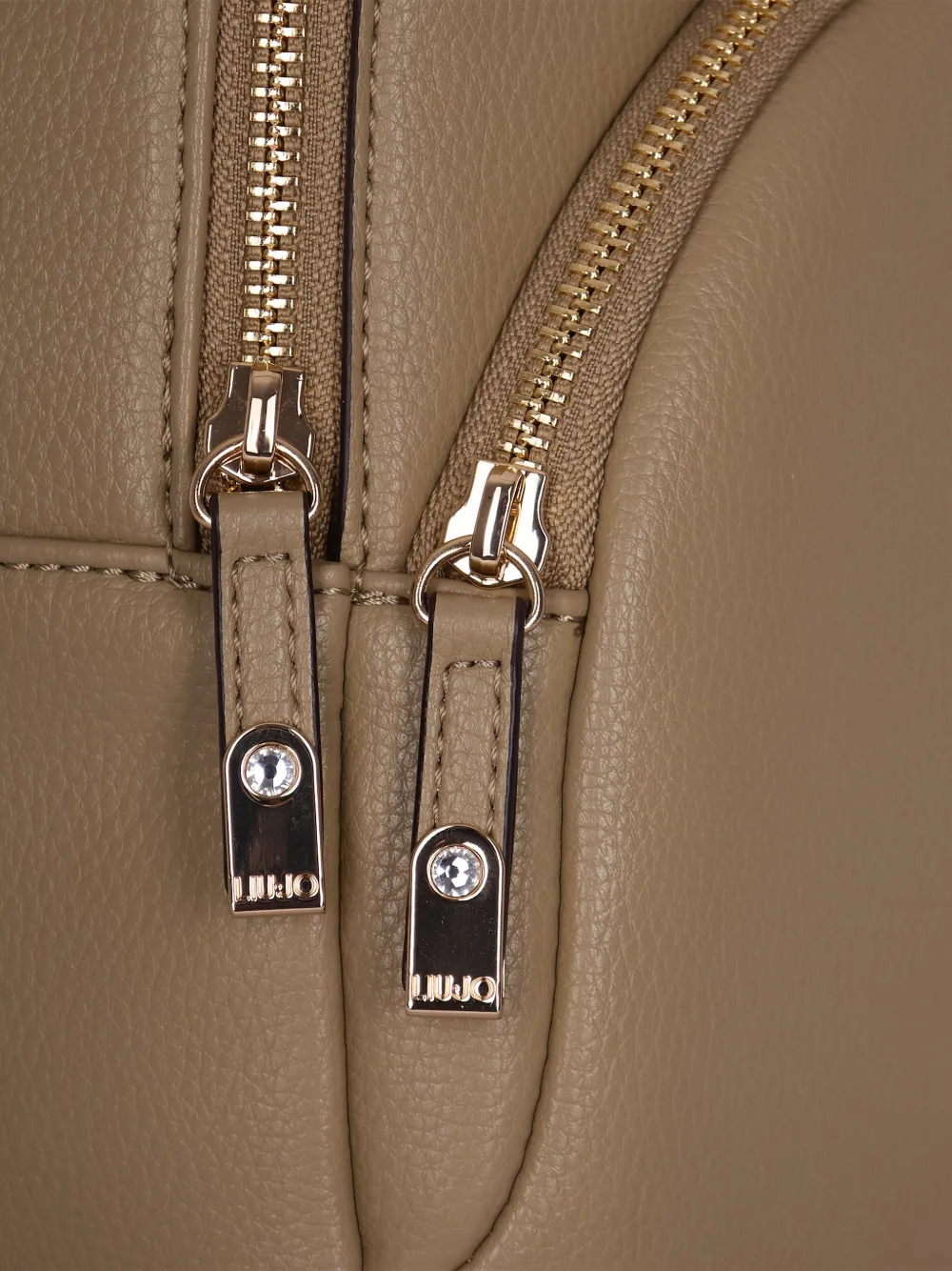 Liu •jo Top-handle Logo-detail Backpack In Brown