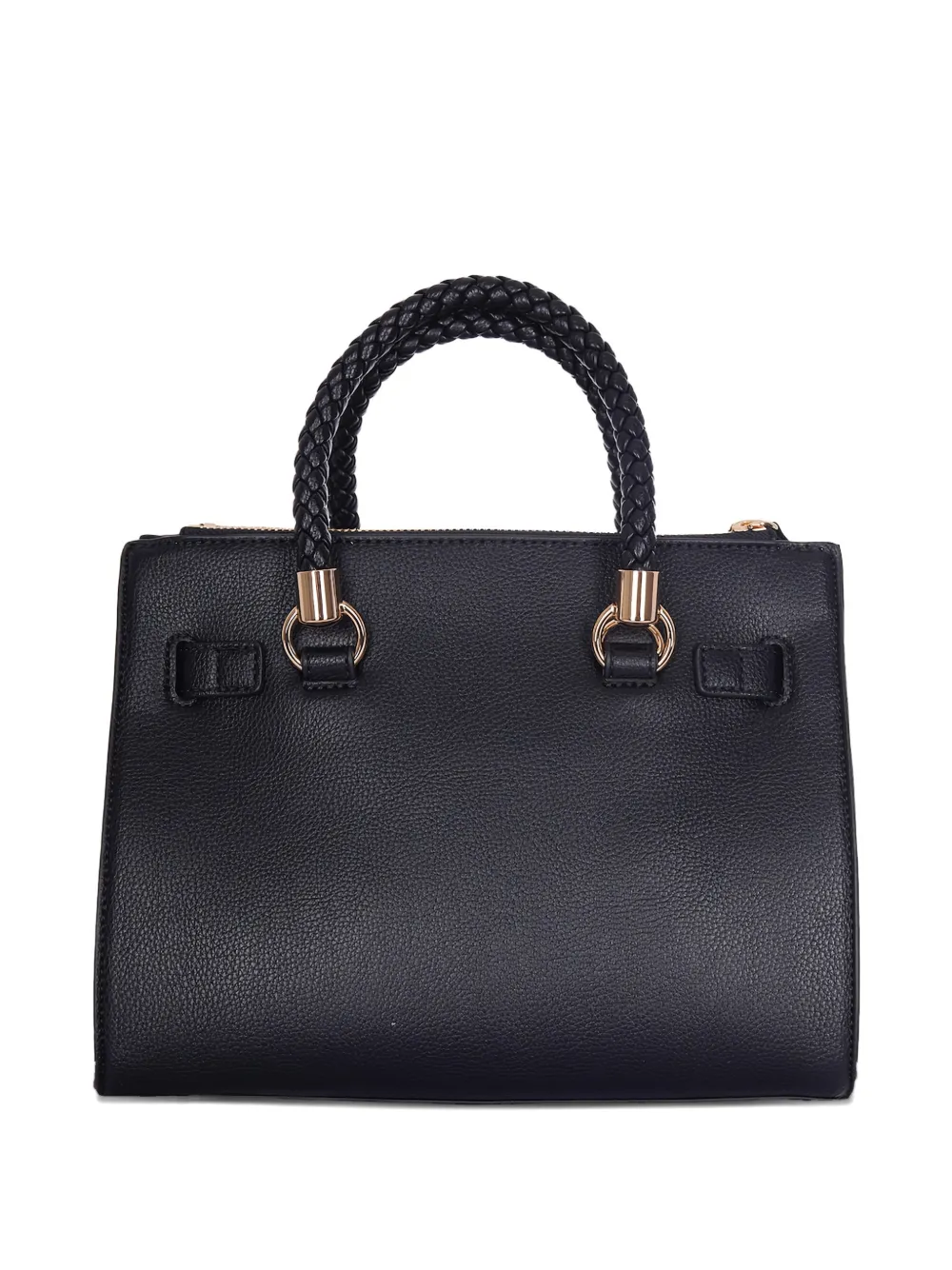 LIU JO medium braided-handle tote bag - Zwart