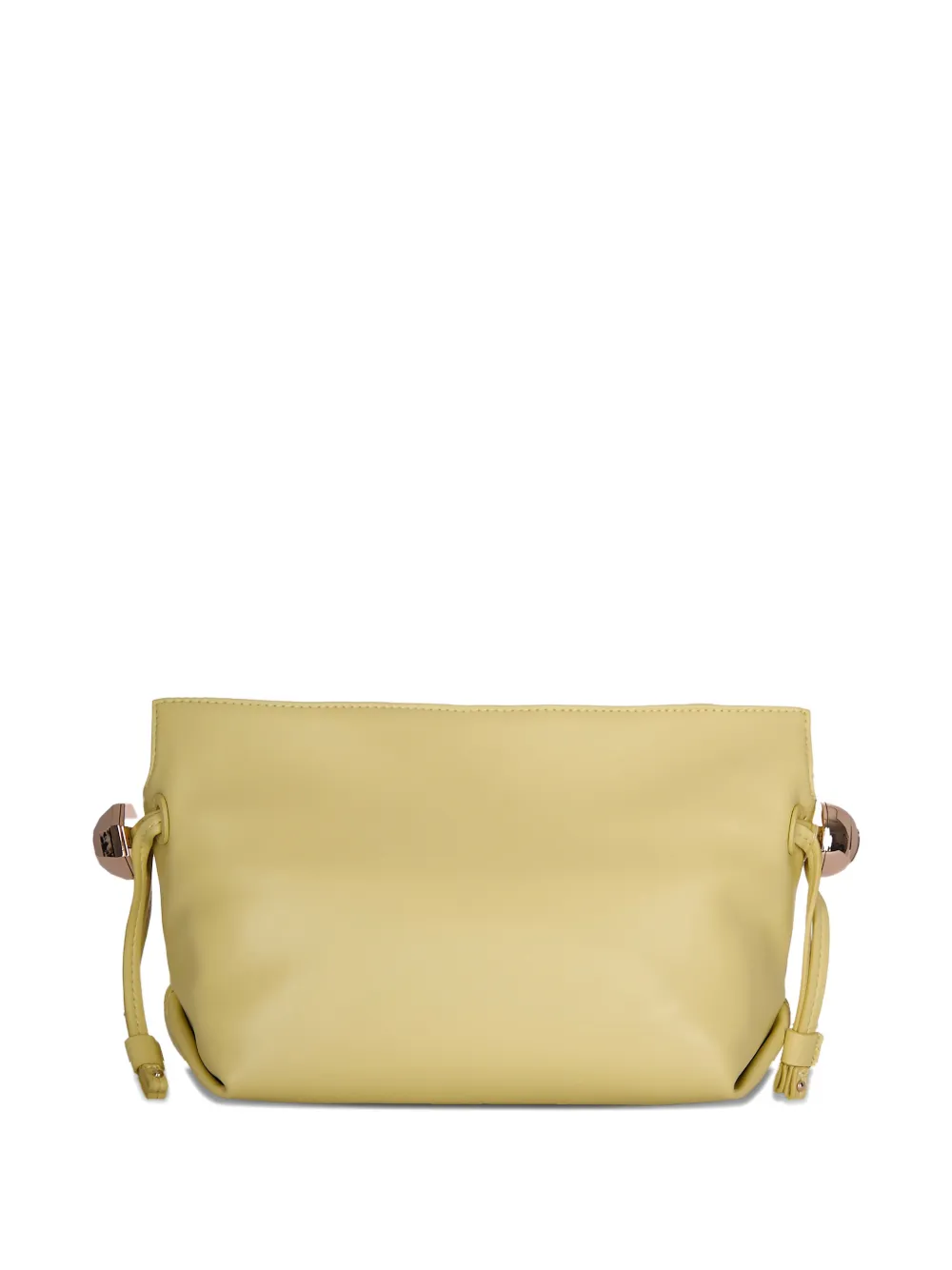 Liu •jo Small Drawstring Shoulder Bag In Yellow