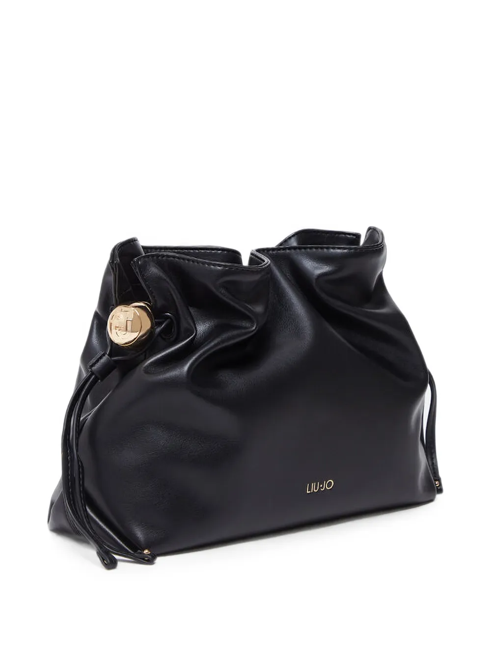 LIU JO Medium schoudertas met logodetail Zwart