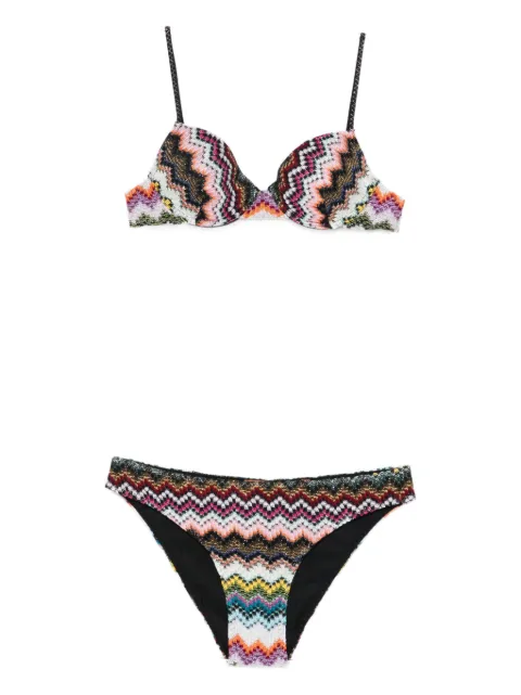Missoni zigzag-pattern bikini