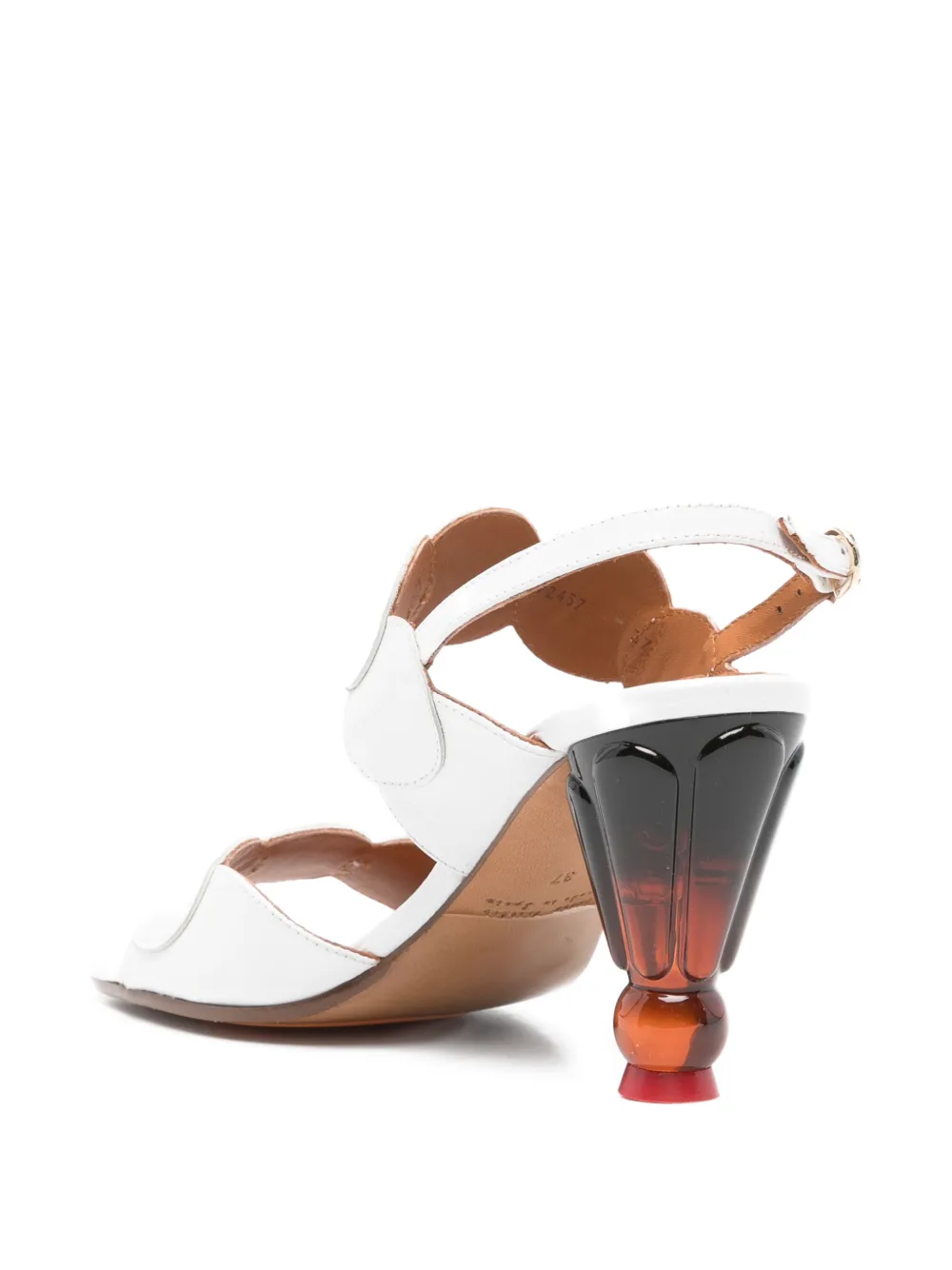 Chie Mihara Urana buckle sandals Wit