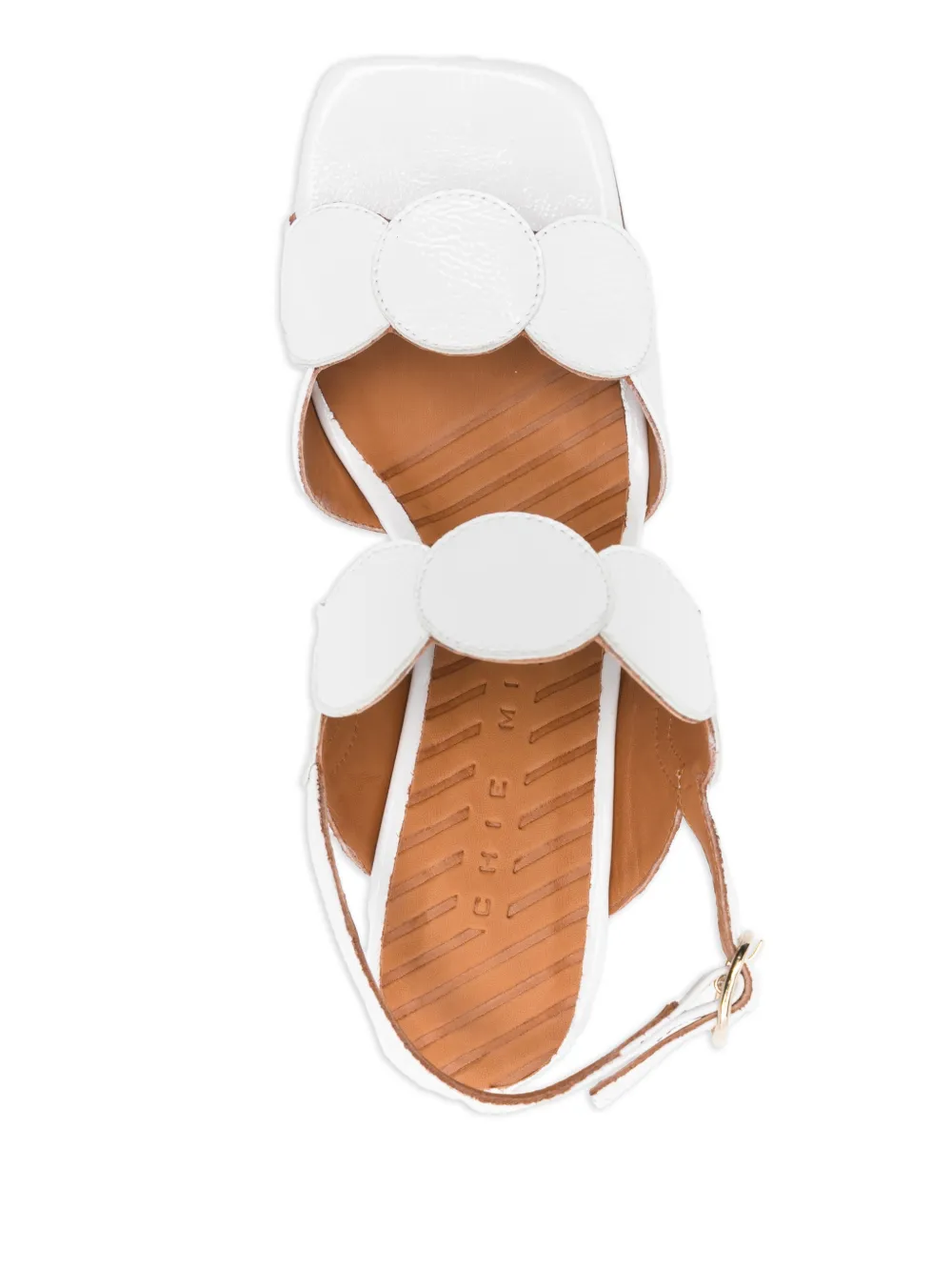 Chie Mihara Urana buckle sandals Wit