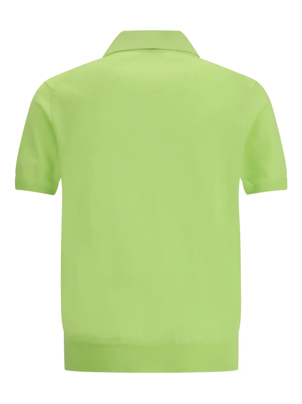 TOM FORD Poloshirt met knopen en korte mouwen - Groen