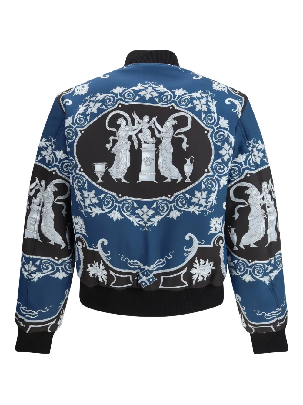 Versace Omkeerbaar bomberjack Zwart