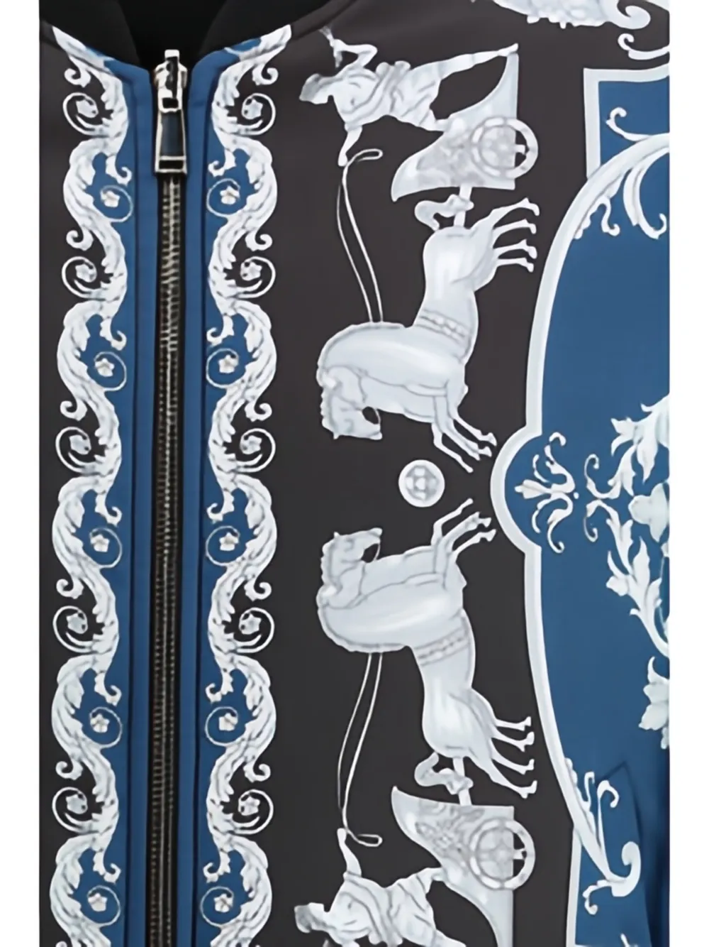 Versace Omkeerbaar bomberjack Zwart