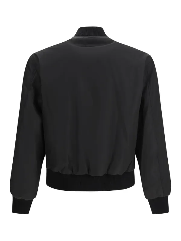 Versace リバーシブル ボンバージャケット | ブラック | FARFETCH JP