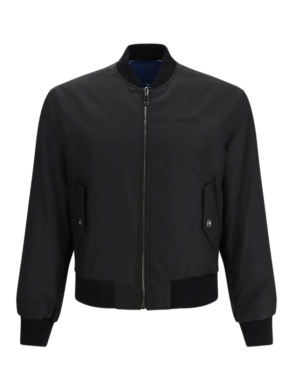 Versace reversible bomber jacket - Nero