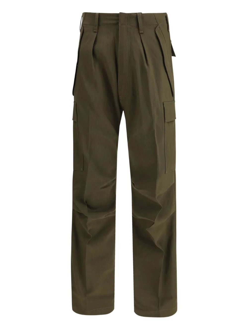 TOM FORD pleated cargo pants | Green | Image 1