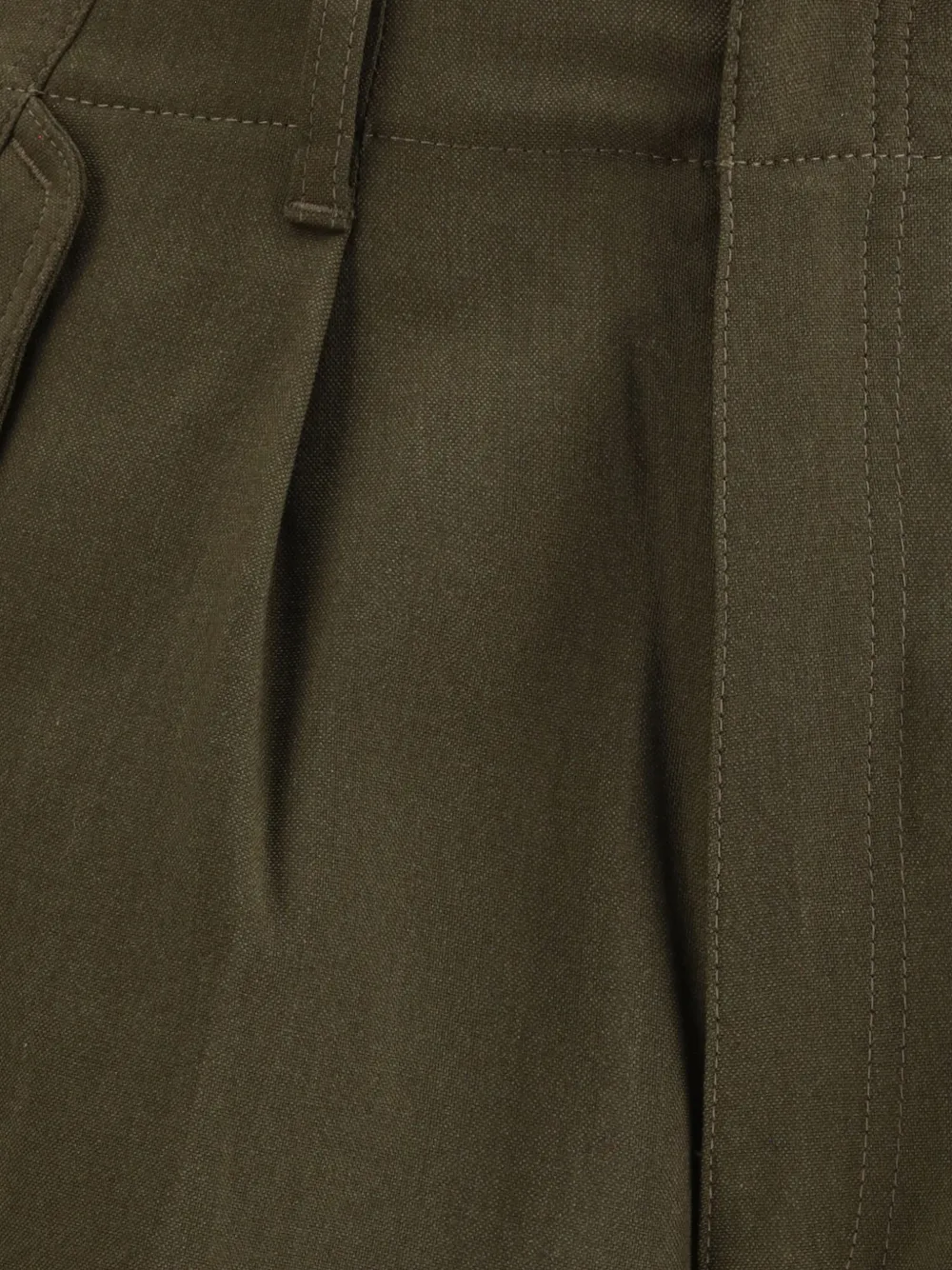  Tom Ford Pleated Cargo Pants - Green 