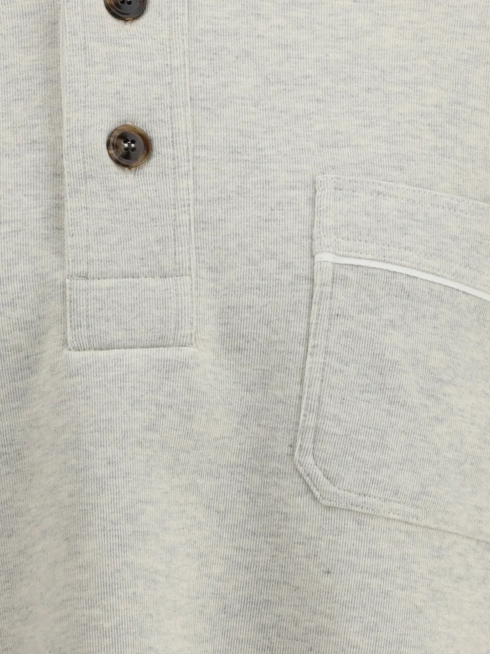  Tom Ford Button Chest-pocket Sweatshirt - Grey 