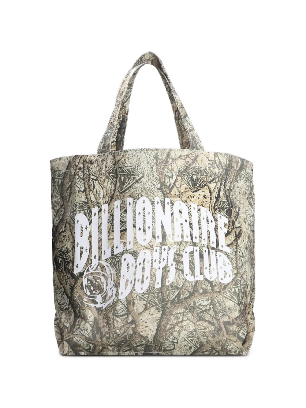 Billionaire Boys Club Diamonds & Dollars camouflage tote bag - Toni neutri