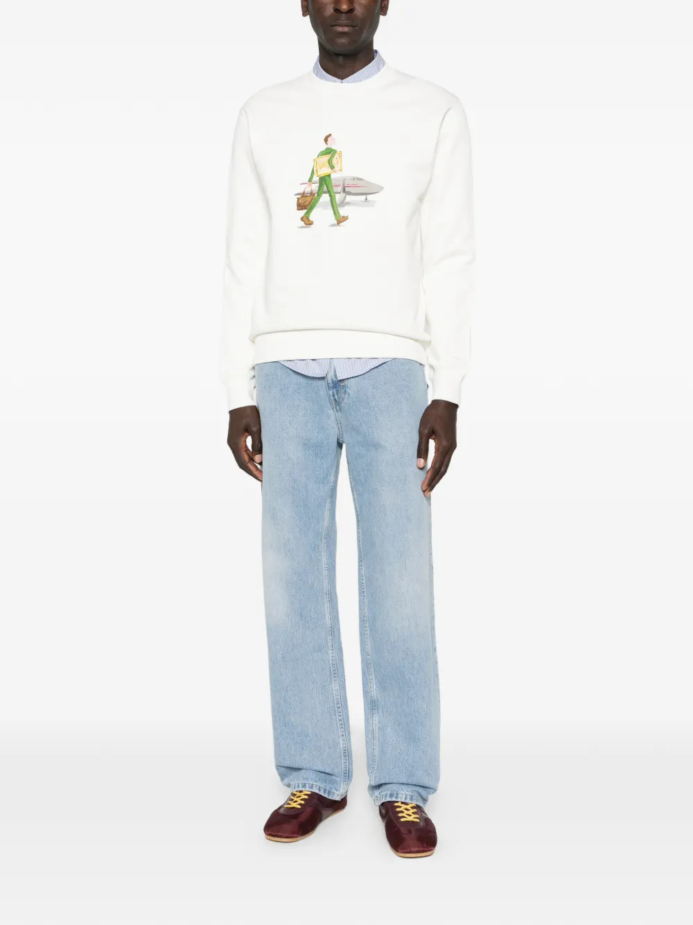 Axel Arigato Archive straight jeans - Blauw