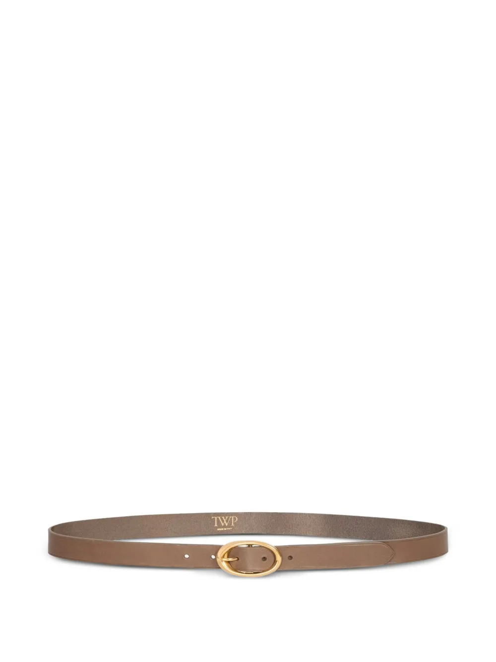TWP leather belt - Toni neutri