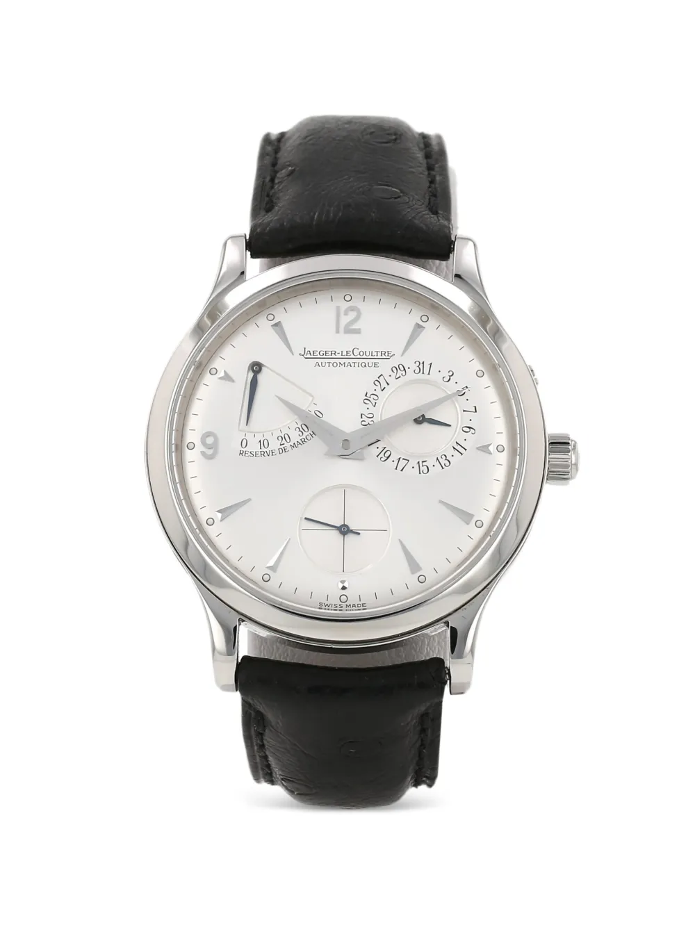 Jaeger-LeCoultre 2010s Master Control smooth bezel 38mm watch - Bianco
