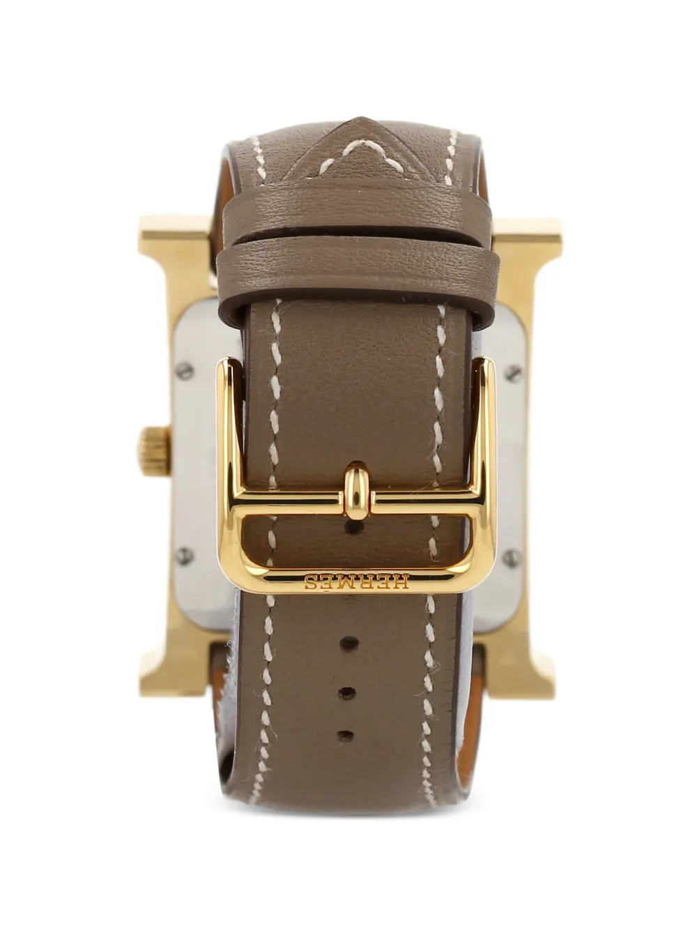 Hermès Pre-owned 2017 Heure H Ardillon Buckle 30mm Watch in Brown, view 5