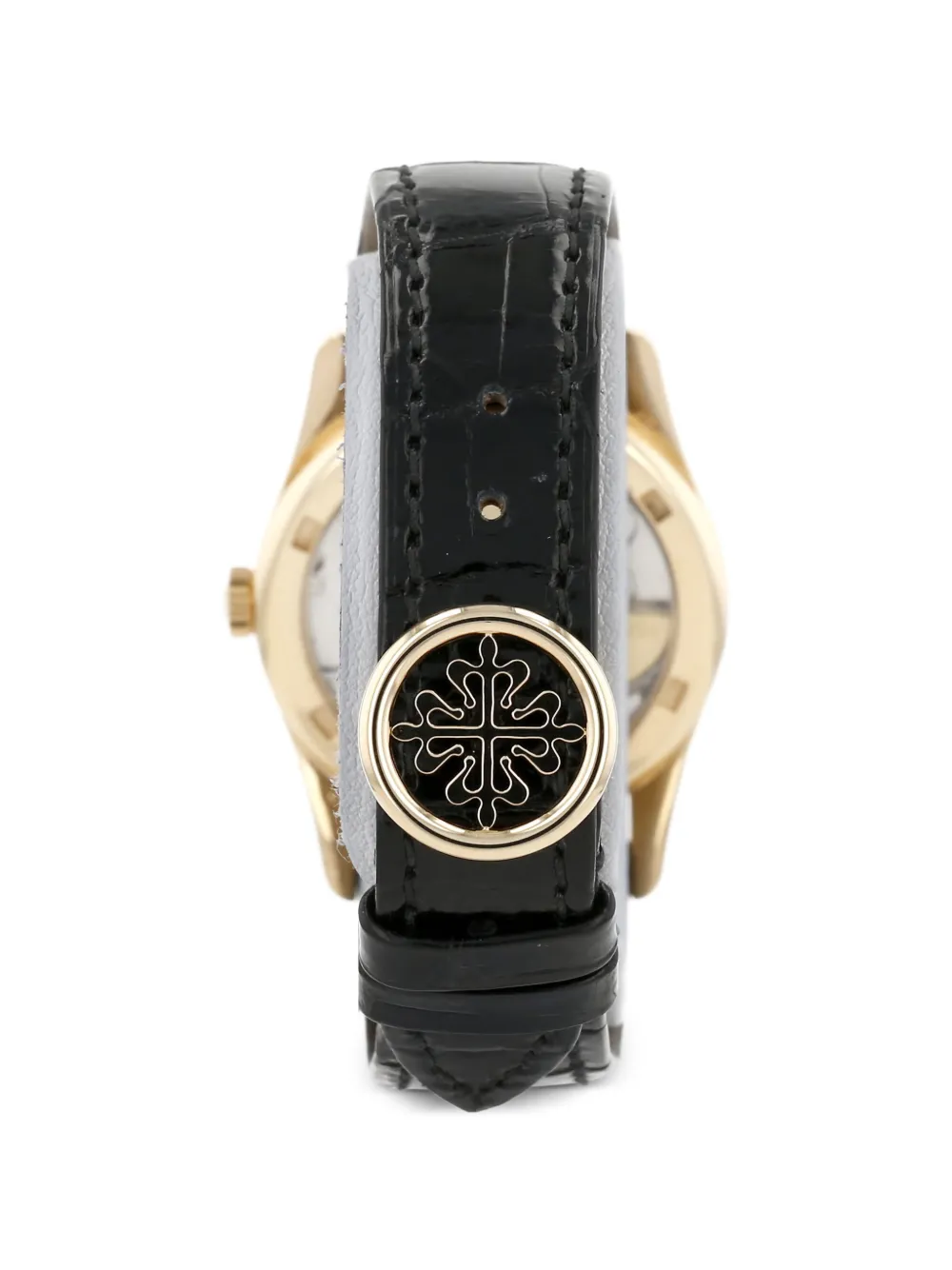 Patek Philippe Pre-owned 1994s Calatrava Arabic Numerals 33mm Watch in Black, view 5