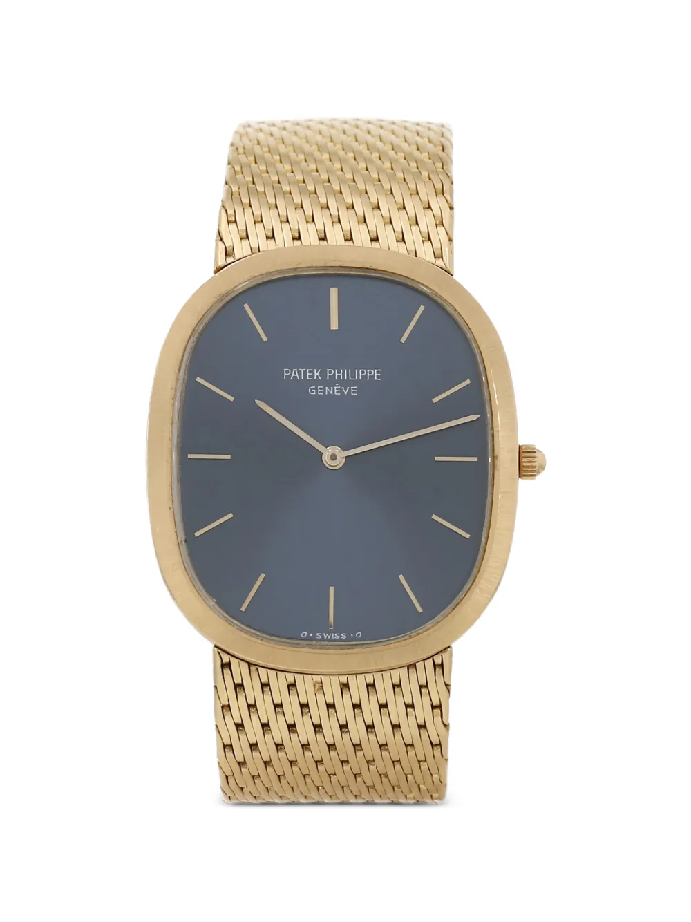 Patek Philippe Pre-Owned 1970s Ellipse 30mm watch - Blu