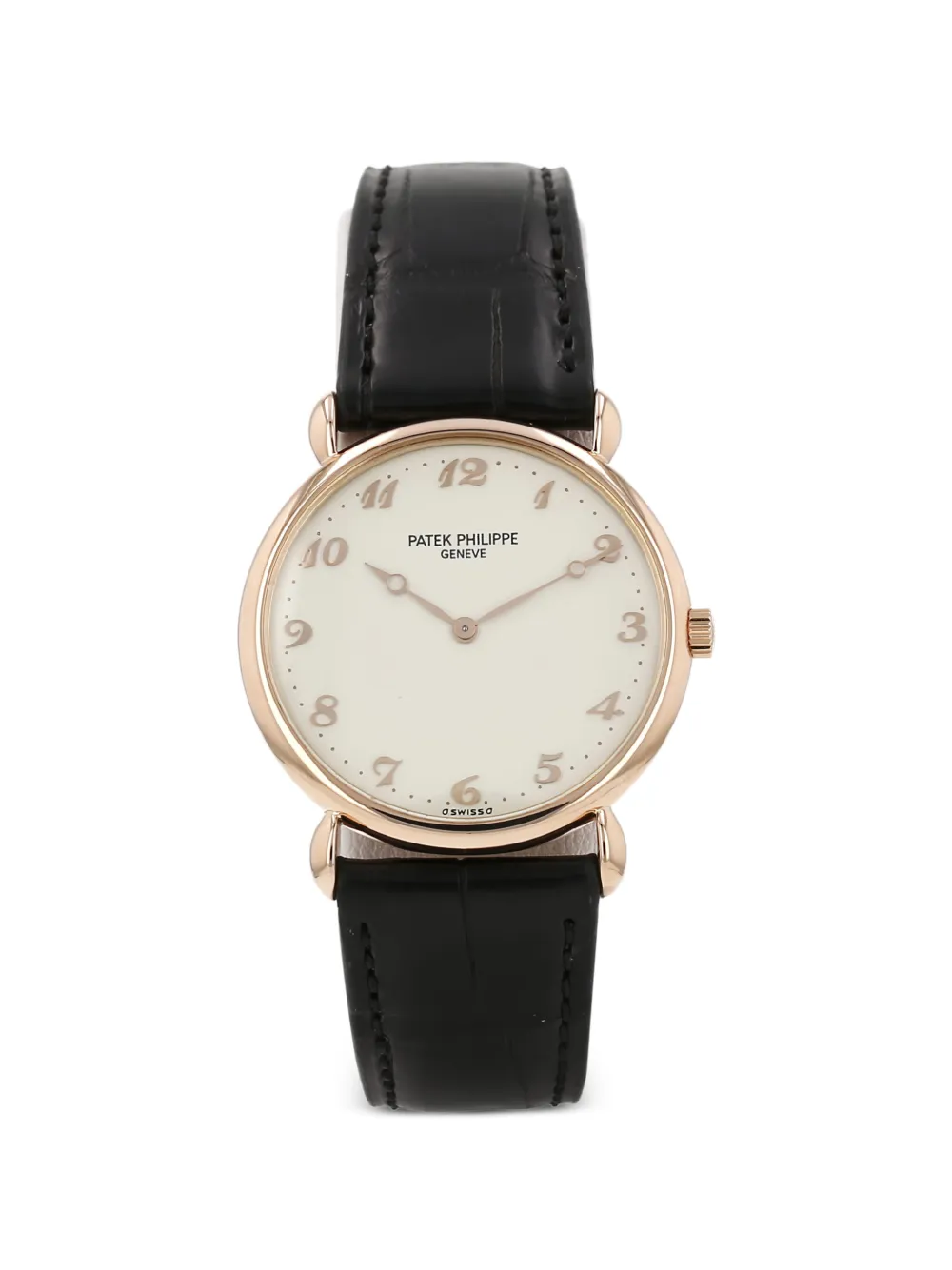 Patek Philippe Pre-Owned 1995s Calatrava canned crown 32mm watch - Bianco