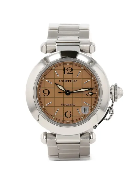 Cartier 2000s Pasha screwed caseback 35mm watch