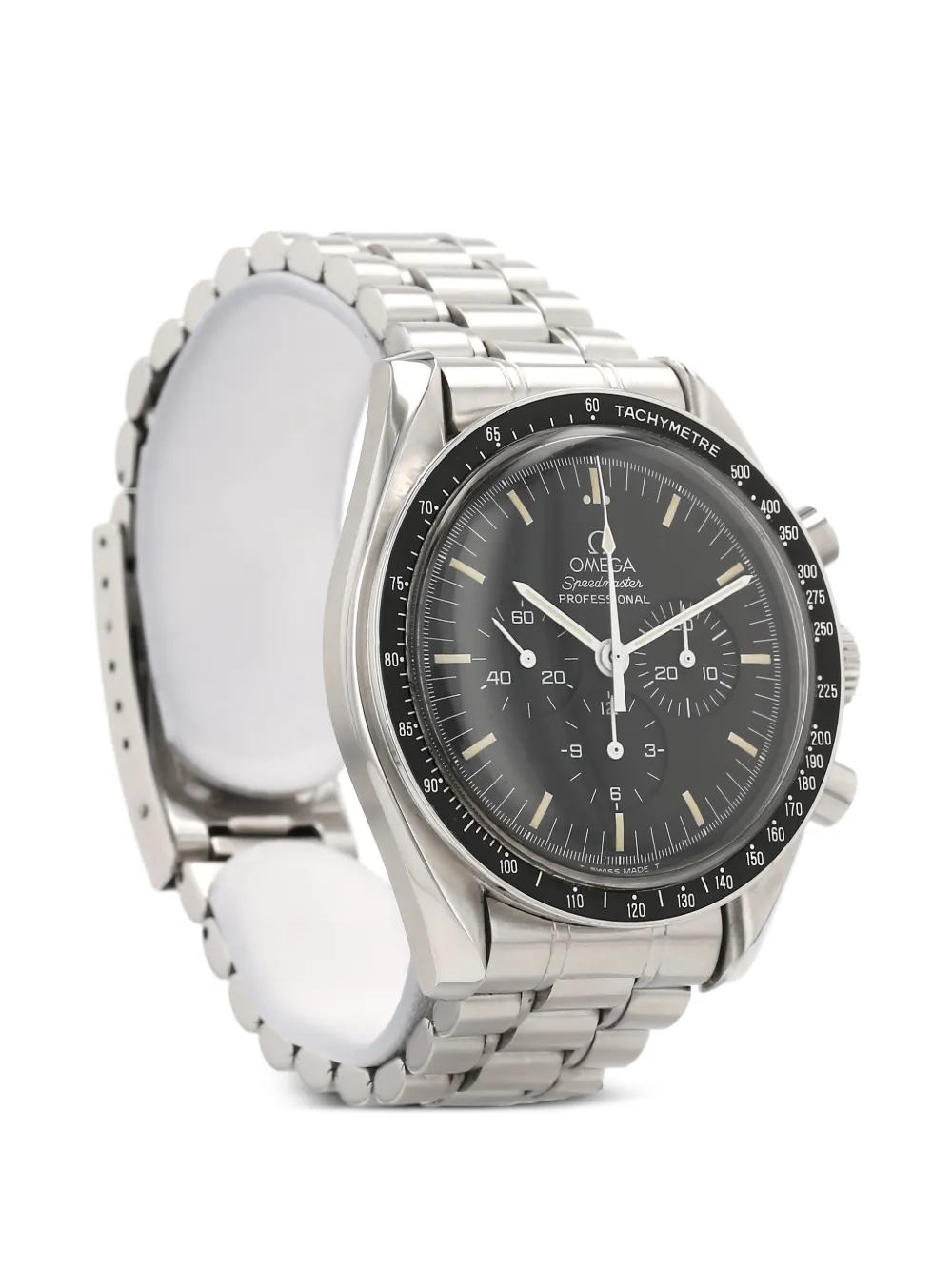 Omega 1990s Speedmaster 42mm Watch - Black 