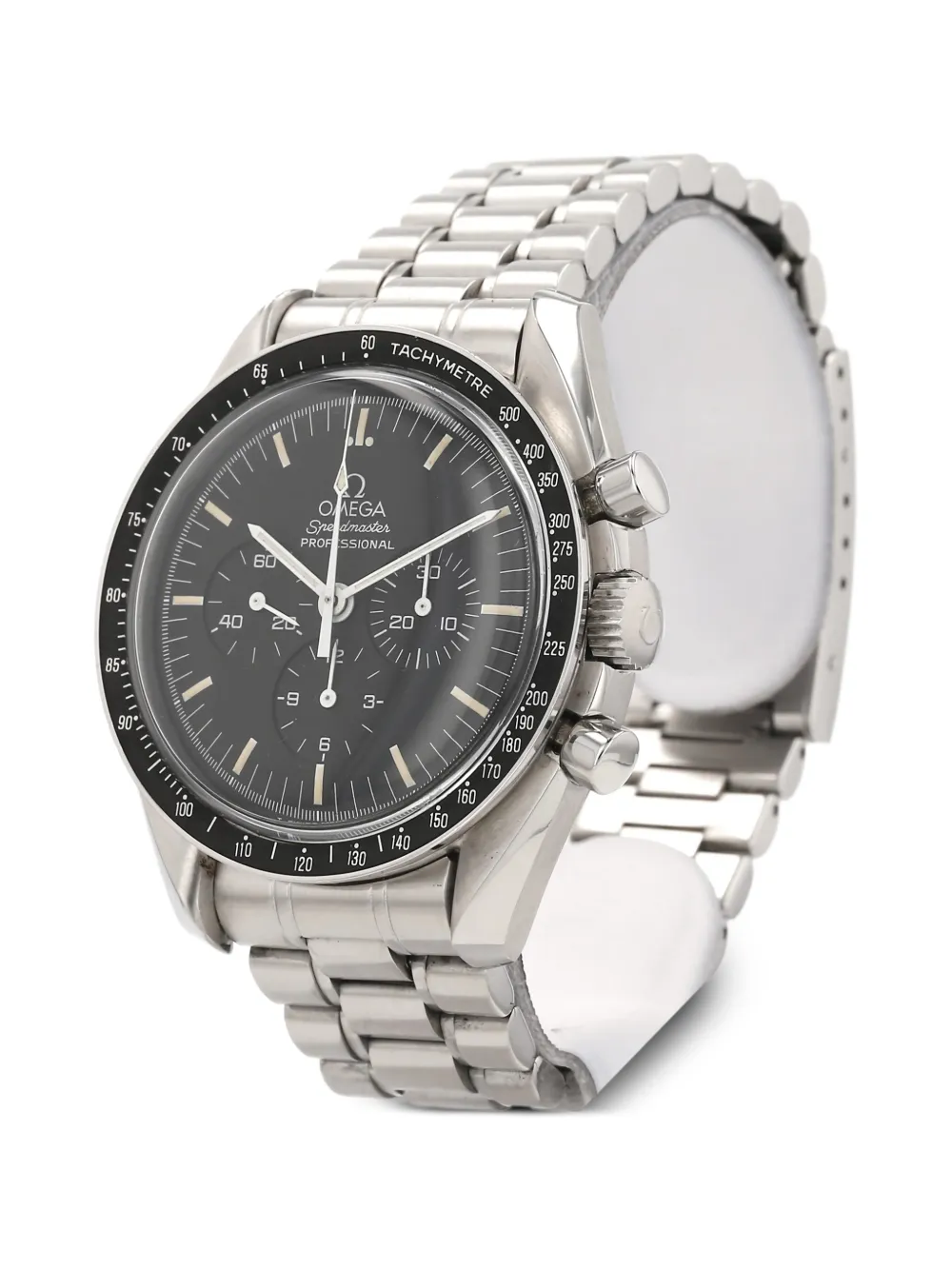  Omega 1980s Speedmaster 42mm Watch - Black 