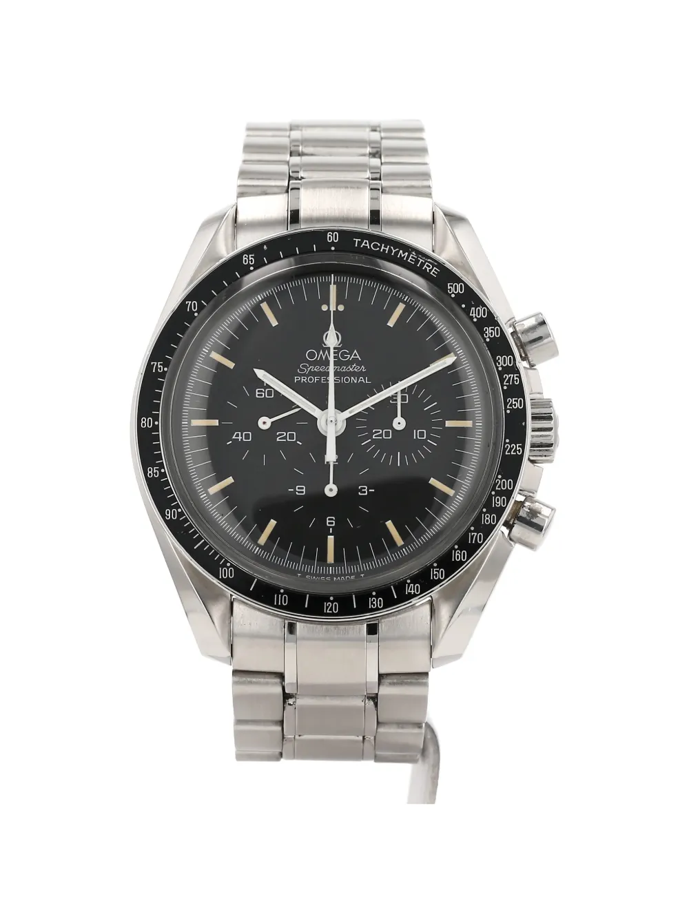 OMEGA 2000s Tachymeter Speedmaster baton hands 42mm watch - Argento