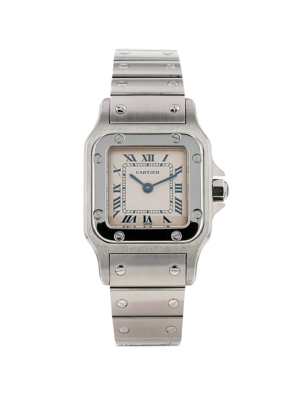 Cartier 2000s Santos 24mm watch - Bianco