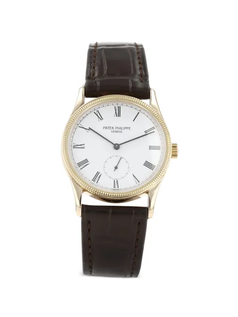 Patek Philippe Pre-Owned 1980's Clous de Paris 36mm Calatrava