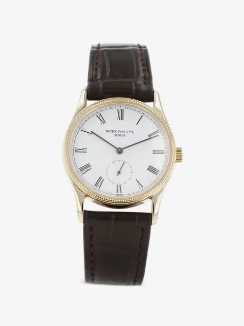 Patek Philippe Pre-Owned 1980's Clous de Paris 36mm Calatrava